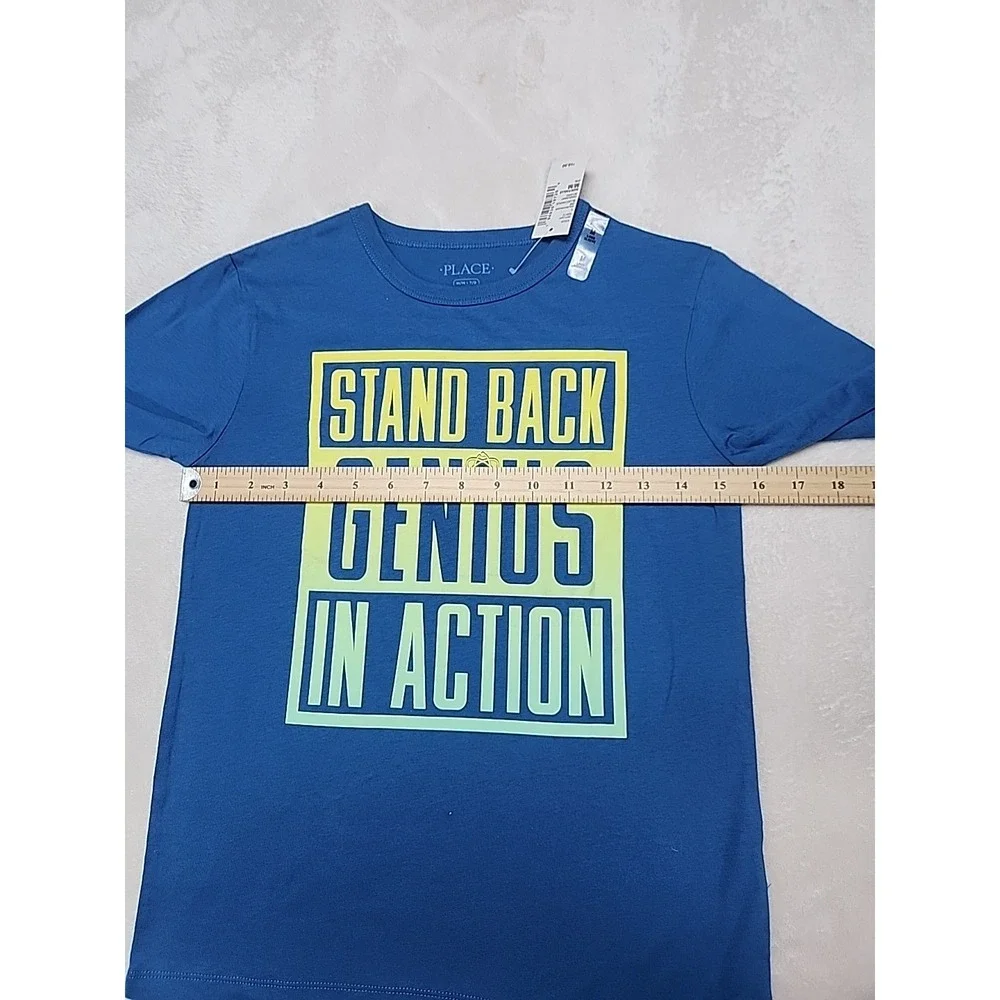 The Children's‎ Place Genius Long Sleeve Tshirt Boy's Size M 7/8 New